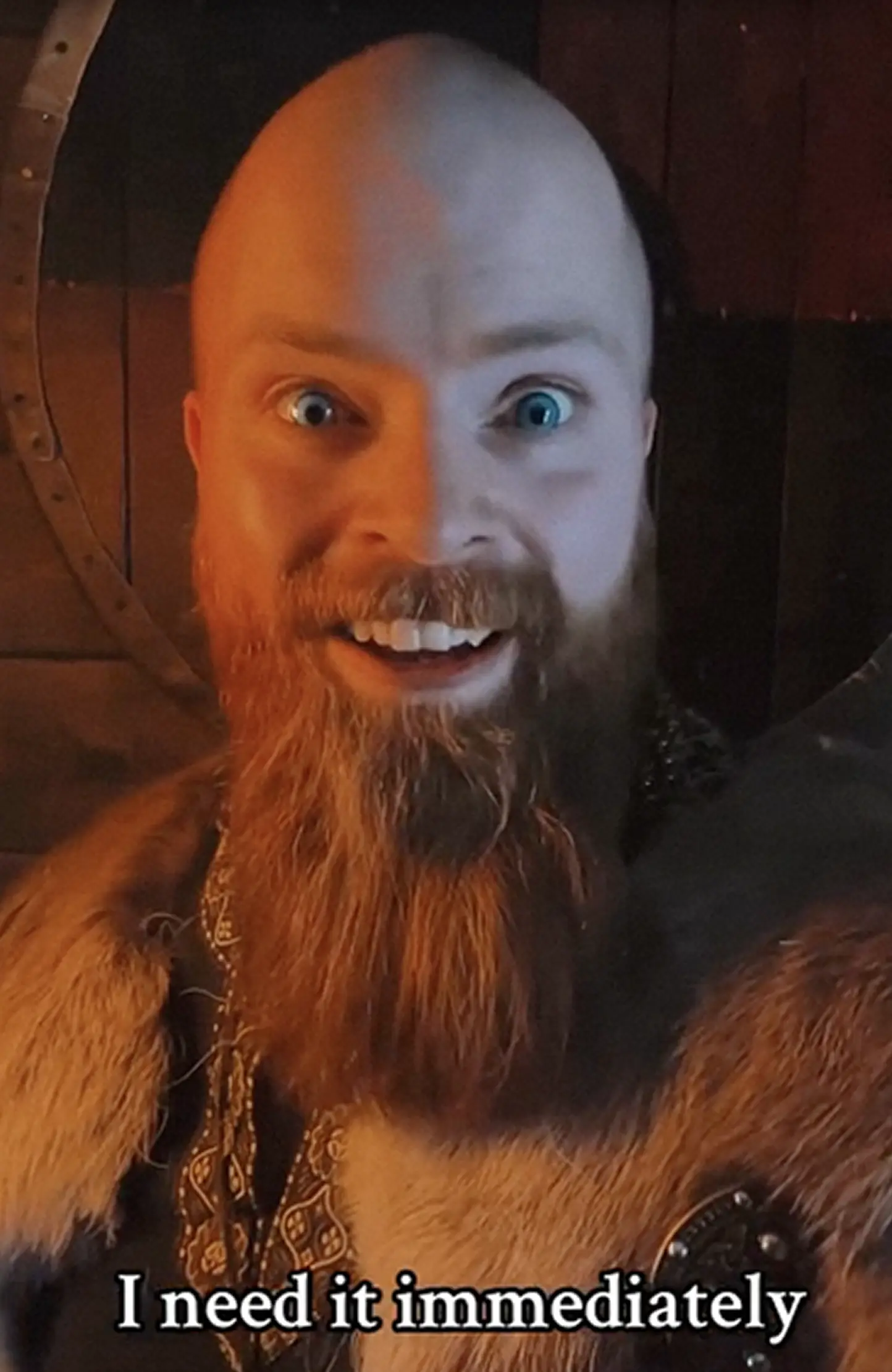 Tank Tolman reaction to the DOOM Shield Saw